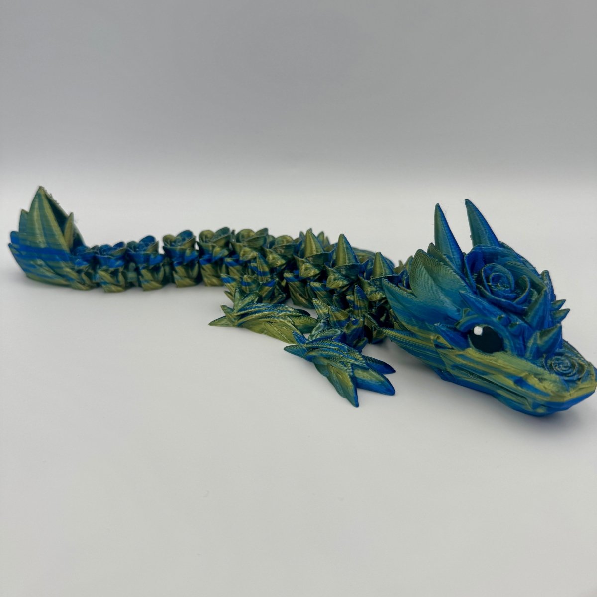 Baby Rose Dragon 12" Articulated Dragon - Cosmic Chameleon