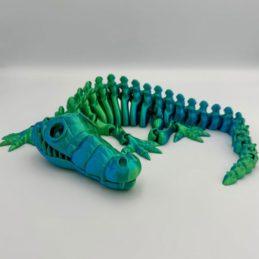 Flexi Skeleton Alligator - Cosmic Chameleon