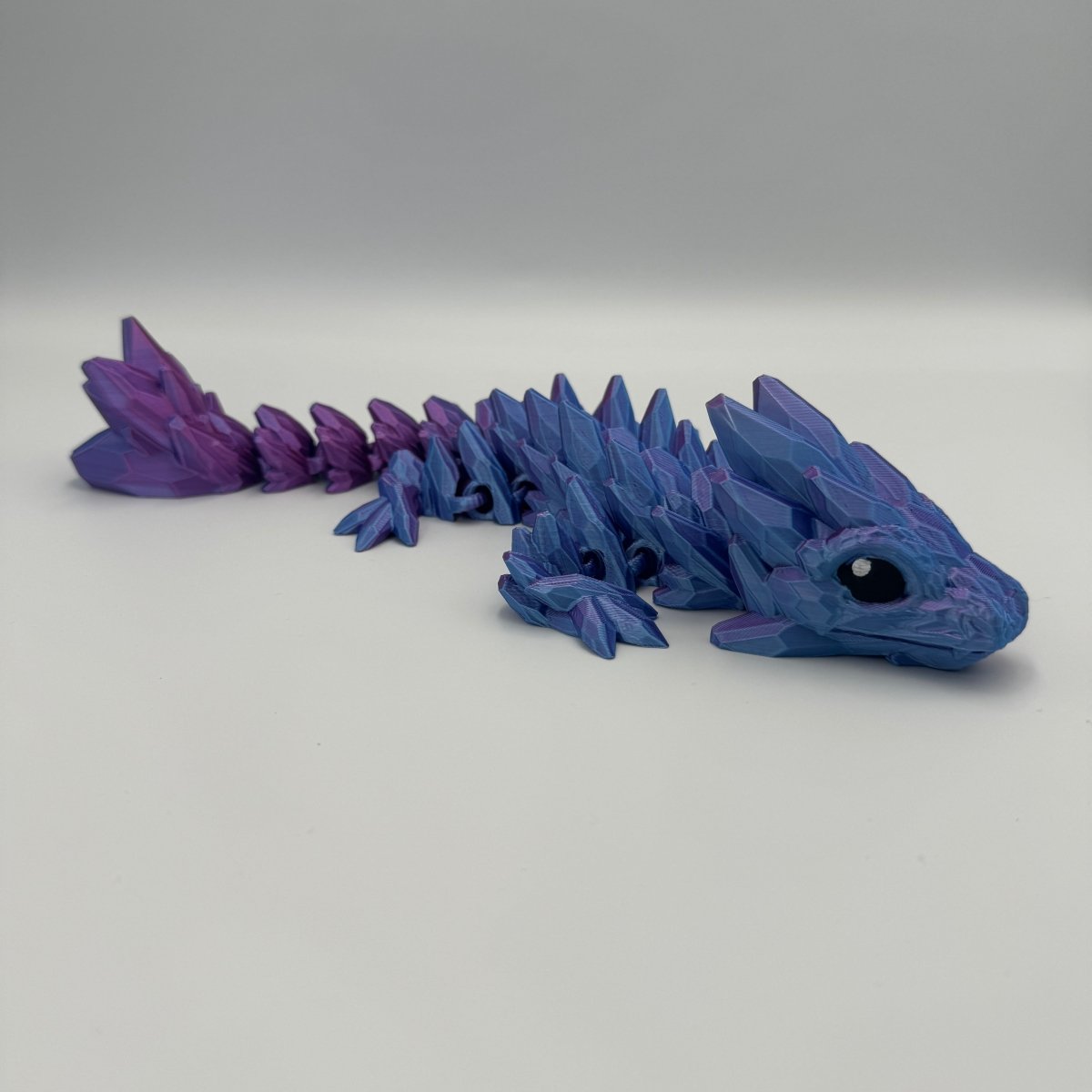 Baby Gemstone Dragon 12" Articulated Dragon - Cosmic Chameleon